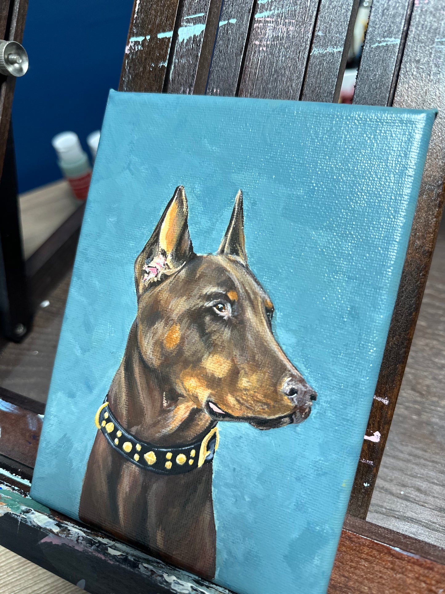 Acrylic Pet Portrait