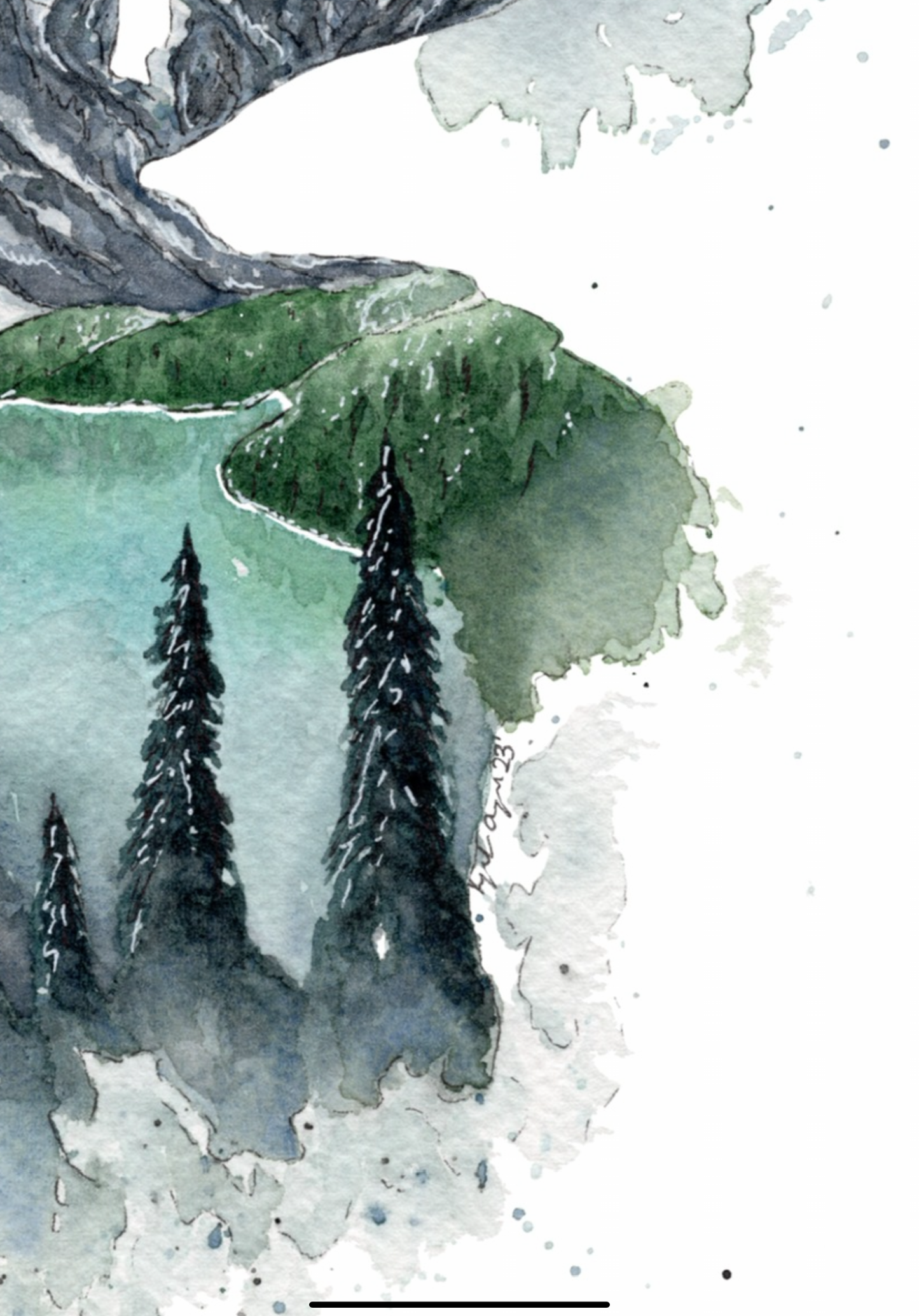 'Lost In The Wild' Print