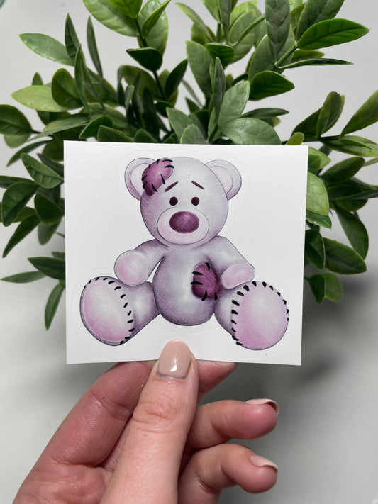 'Pink Teddy Bear' Sticker