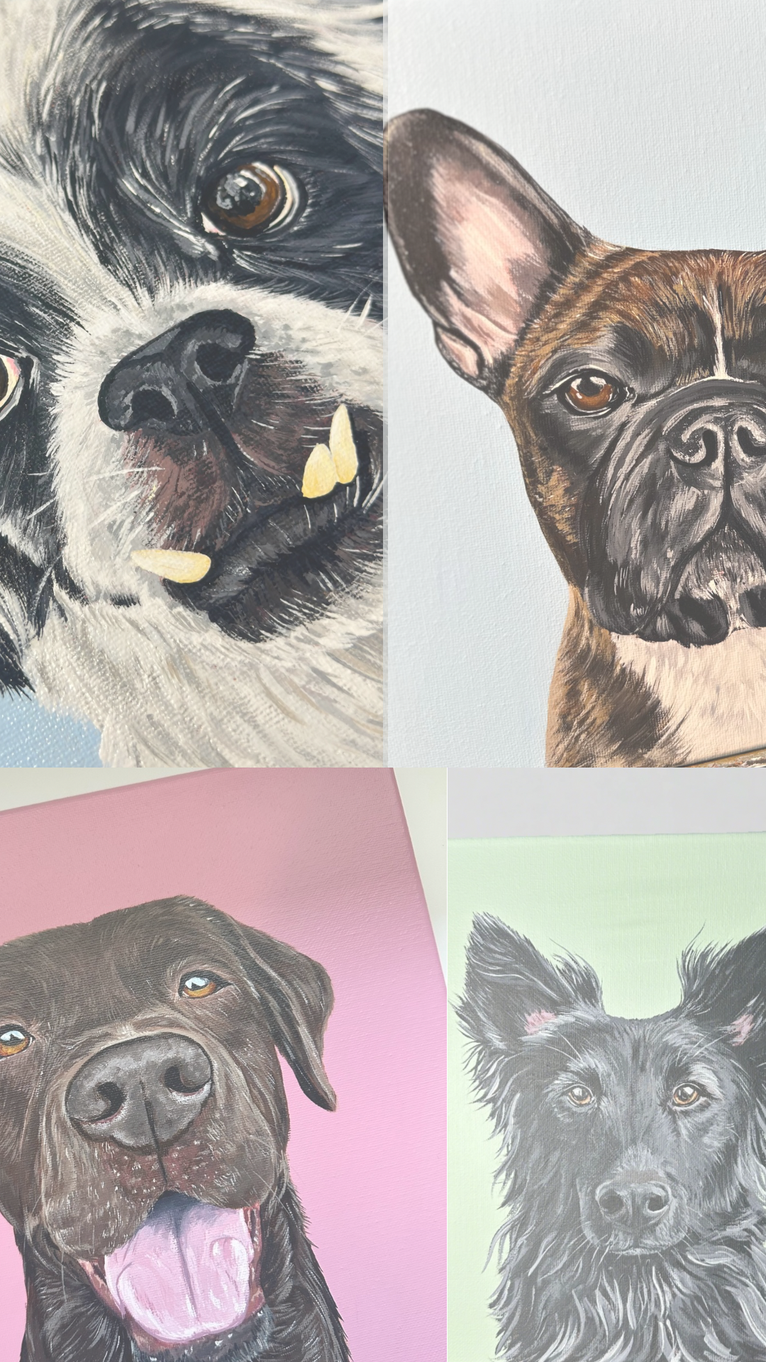 Acrylic Pet Portrait