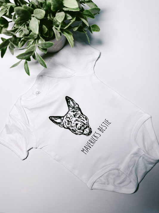 Custom Pet Baby Onesies-SQ3270938